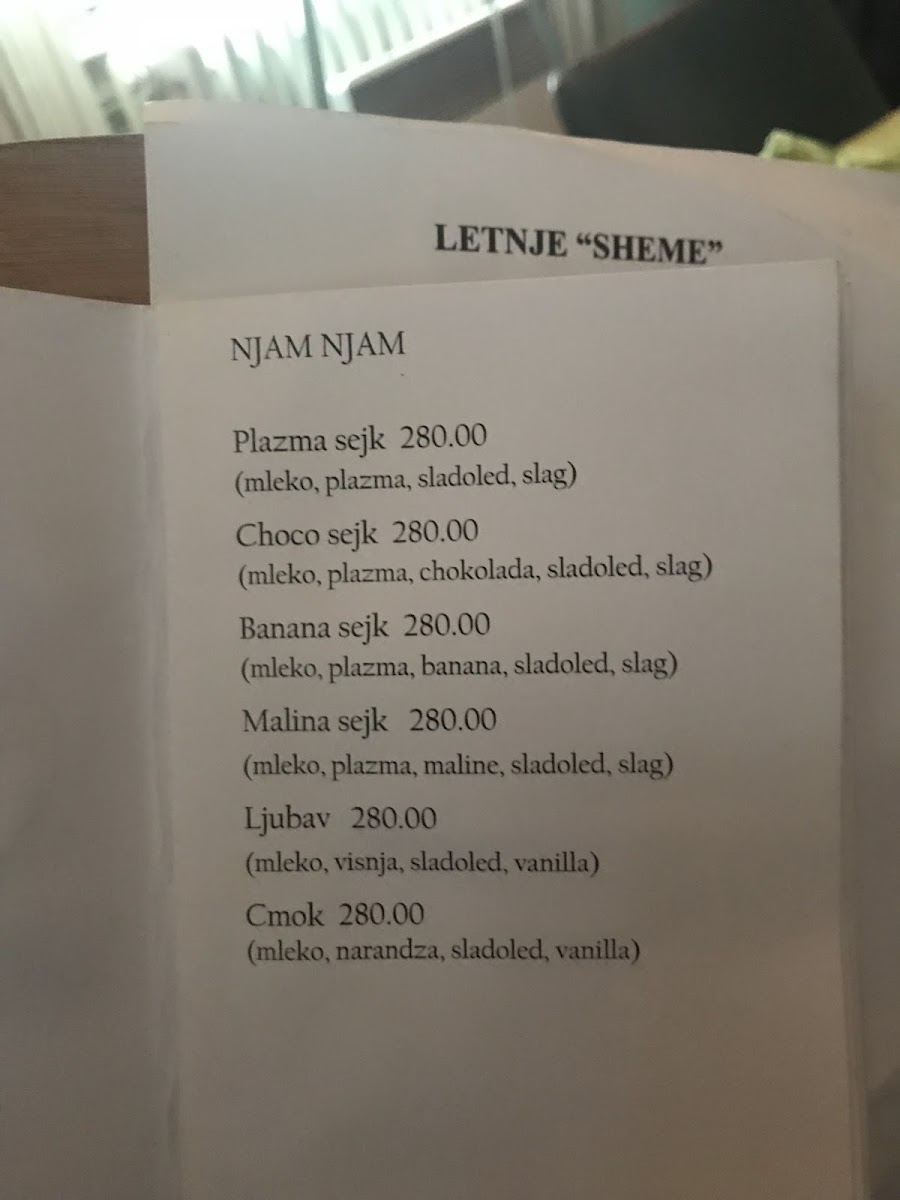Menu Ljutic-1
